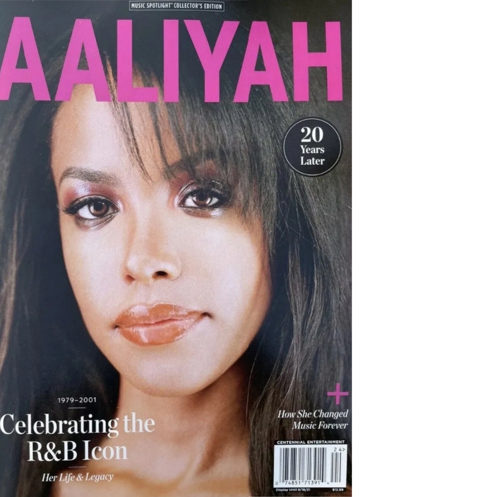 AALIYAH MAGAZINE 20 YEARS LATER Celebrating the R&B Icon 1979- 2001